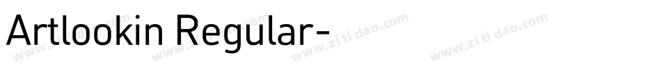 Artlookin Regular字体转换